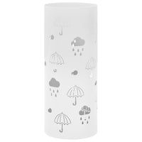 Thumbnail for Regenschirmständer Regenschirm-Motiv Stahl Weiß