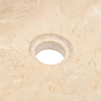 Thumbnail for Waschbecken 45 x 30 x 12 cm Marmor Creme