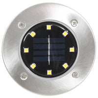 Thumbnail for Solar-Bodenleuchten 8 Stk. LED-Leuchtmittel Warmweiß
