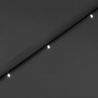 Thumbnail for Sonnenschirm mit LED-Leuchten und Stahlmast 300 cm Anthrazit