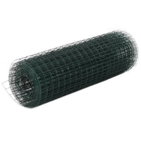 Thumbnail for Drahtzaun Stahl mit PVC-Beschichtung 10x0,5 m Grün