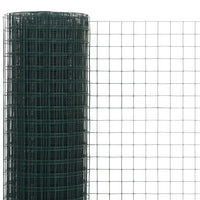 Thumbnail for Drahtzaun Stahl mit PVC-Beschichtung 10x0,5 m Grün