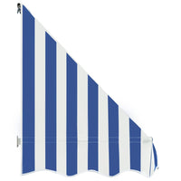 Thumbnail for Bistro-Markise Blau und Weiß 350 x 120 cm