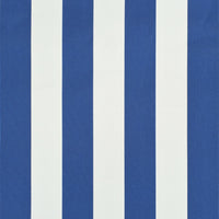 Thumbnail for Einziehbare Markise 150×150 cm Blau und Weiß
