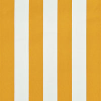 Thumbnail for Einziehbare Markise 150×150 cm Gelb und Weiß