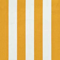 Thumbnail for Einziehbare Markise Gelb und Weiß 350 x 150 cm