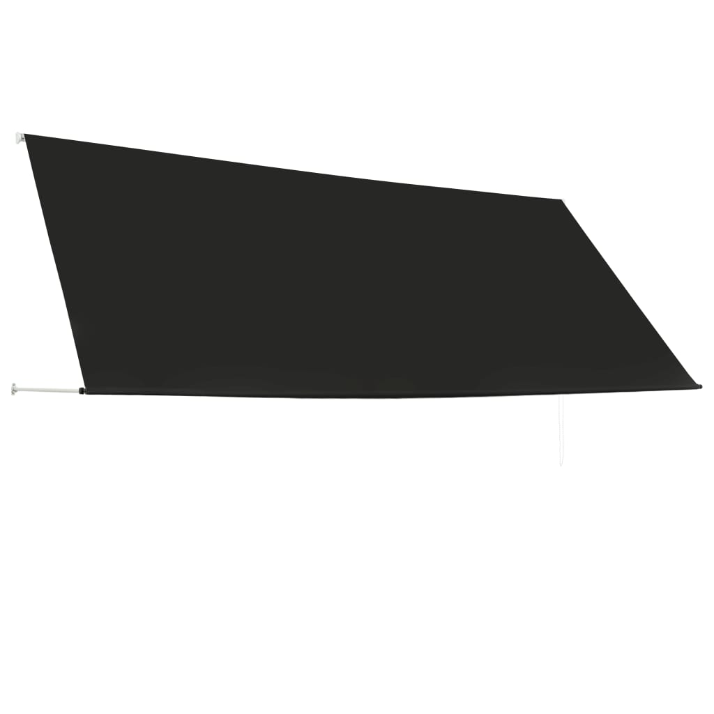 Einziehbare Markise 350×150 cm Anthrazit