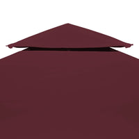 Thumbnail for Dachplane für Pavillon mit Kaminabzug 310 g/m² 4×3 m Weinrot