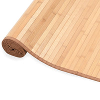 Thumbnail for Teppich Bambus 150×200 cm Braun
