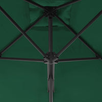 Thumbnail for Sonnenschirm mit Stahl-Mast 250×250 cm Grün