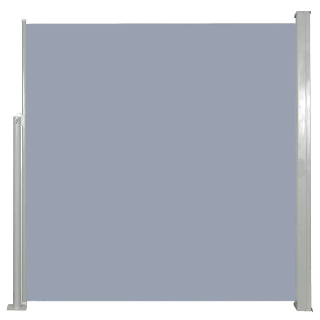 Ausziehbare Seitenmarkise 140 x 300 cm Grau