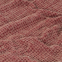 Thumbnail for Überwurf Baumwolle 125x150 cm Burgunderrot