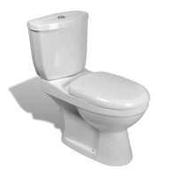 Thumbnail for Toilette mit Spülkasten Weiß