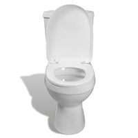 Thumbnail for Toilette mit Spülkasten Weiß