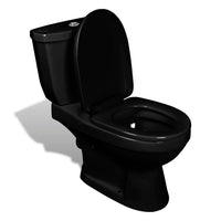 Thumbnail for Toilette mit Spülkasten Schwarz