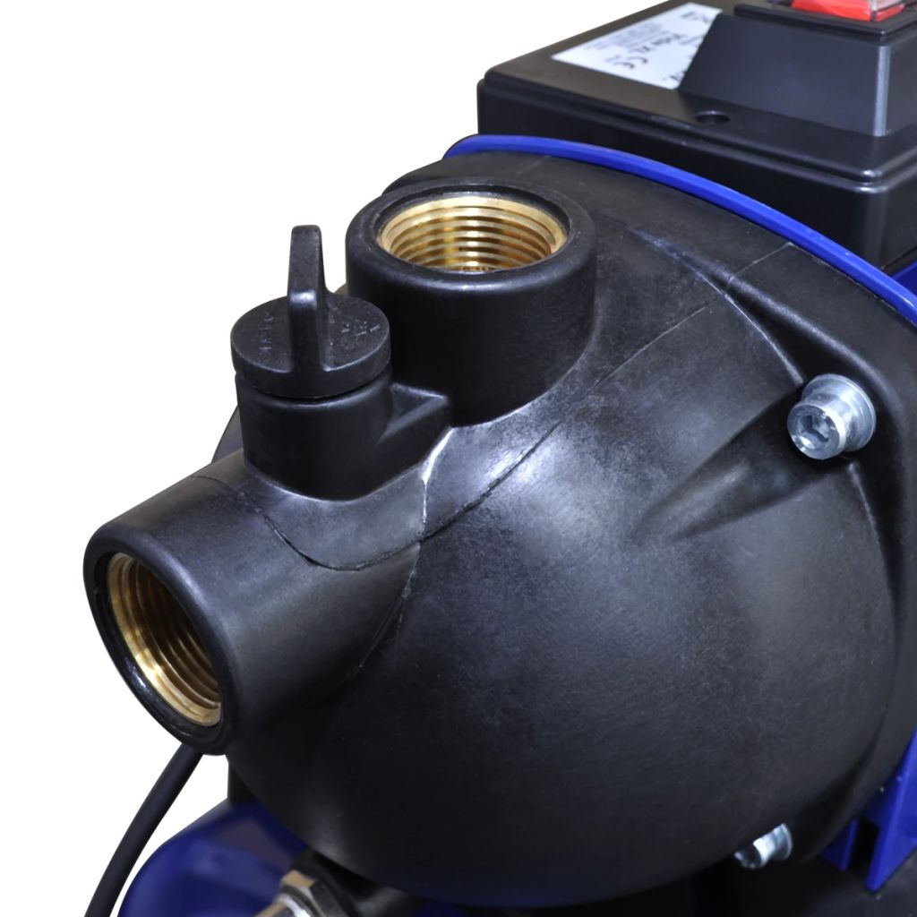 Hauswasserwerk Gartenpumpe Motorpumpe Pumpe Elektronik 1200w Blau