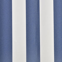 Thumbnail for Markisenbespannung Canvas Blau & Weiß 4 x 3 m (ohne Rahmen)