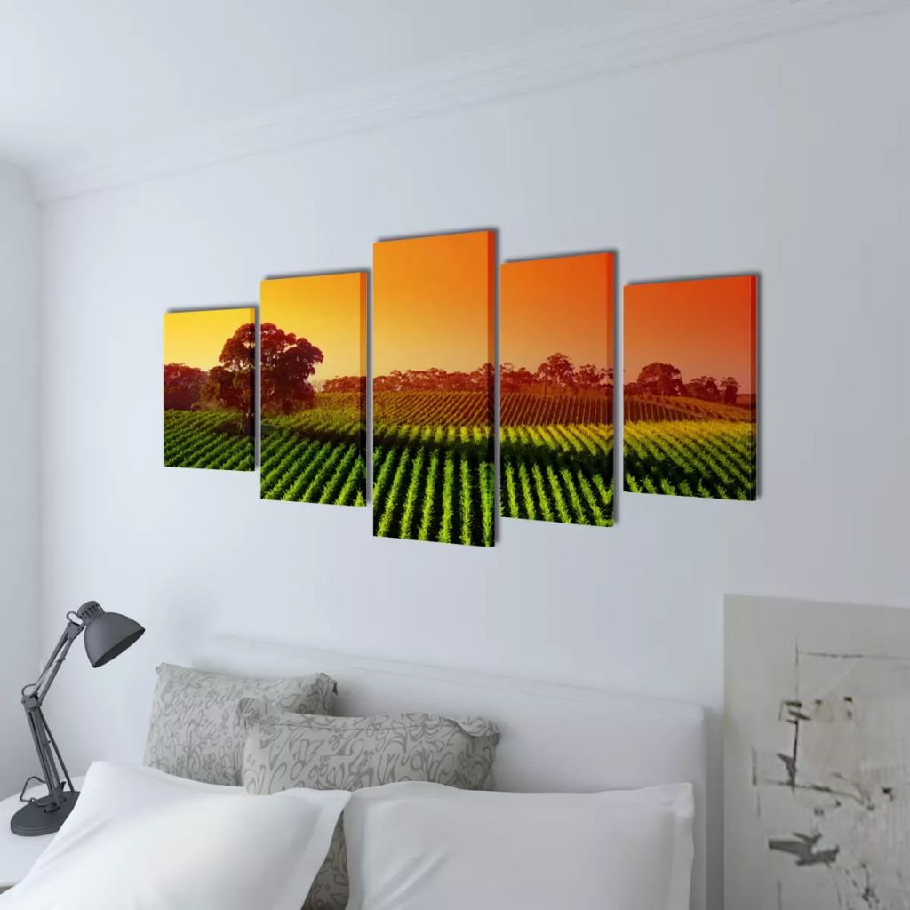 Bilder Dekoration Set Landwirtschaft 100 x 50 cm