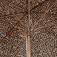 Thumbnail for Bambus-Sonnenschirm mit Bananenblatt-Dach 270 cm