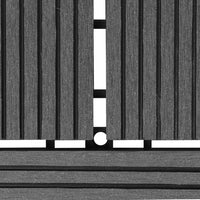 Thumbnail for Graue Terrassenfliesen 11 Stk. 30 x 30 cm WPC 1 qm