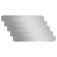 Thumbnail for Flexible Rasenkante 5-er Set 100x15 cm Verzinkter Stahl