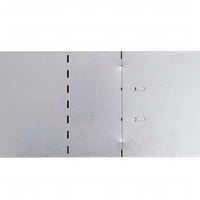 Thumbnail for Flexible Rasenkante 10-er Set 100x15 cm Verzinkter Stahl