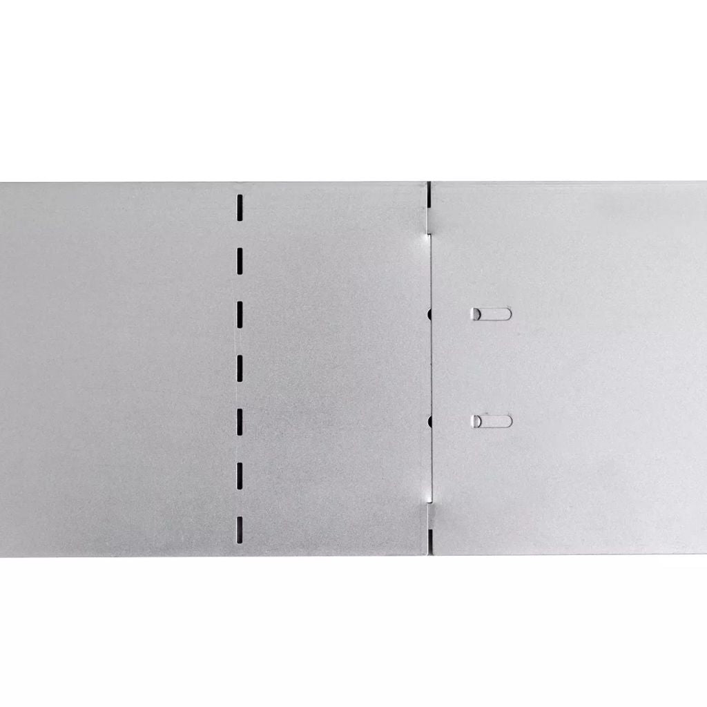 Flexible Rasenkante 20-er Set 100x15 cm Verzinkter Stahl