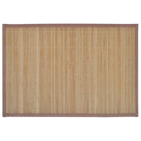 Thumbnail for 6 Bambus-Platzdeckchen 30 x 45 cm Braun