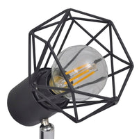 Thumbnail for Deckenstrahler mit 2 LED-Glühlampen Industrie-Stil Drahtschirm