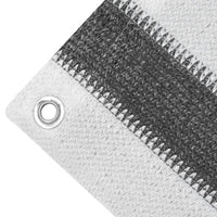 Thumbnail for Balkonsichtschutz HDPE 90x600 cm anthrazit und weiß