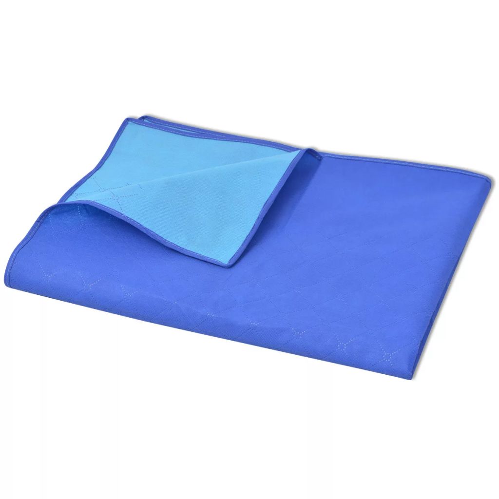 Picknickdecke Blau und Hellblau 100x150 cm