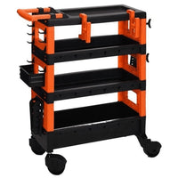 Thumbnail for FX-Tools Werkzeugwagen mit 4 Fächern Schwarz und Orange
