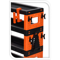 Thumbnail for FX-Tools Werkzeugwagen mit 4 Fächern Schwarz und Orange