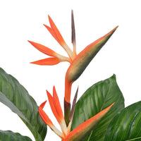 Thumbnail for Künstliche Pflanze Strelitzia mit Topf Rot 100 cm