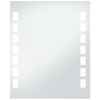 Thumbnail for Badezimmer-Wandspiegel mit LEDs 50x60 cm