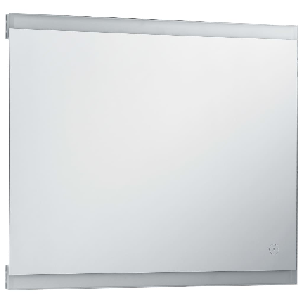 LED-Badspiegel mit Berührungssensor 60x50 cm