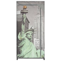 Thumbnail for Kleiderschrank 75×45×160 cm New York Stoff