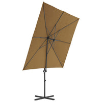 Thumbnail for Sonnenschirm mit Schirmständer Taupe
