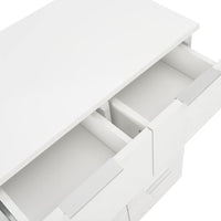 Thumbnail for Sideboard Hochglanz-Weiß 60x35x80 cm Holzwerkstoff