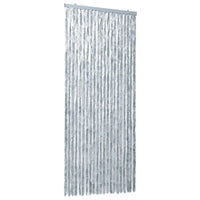 Thumbnail for Insektenschutz-Vorhang Weiß und Grau 90x220 cm Chenille
