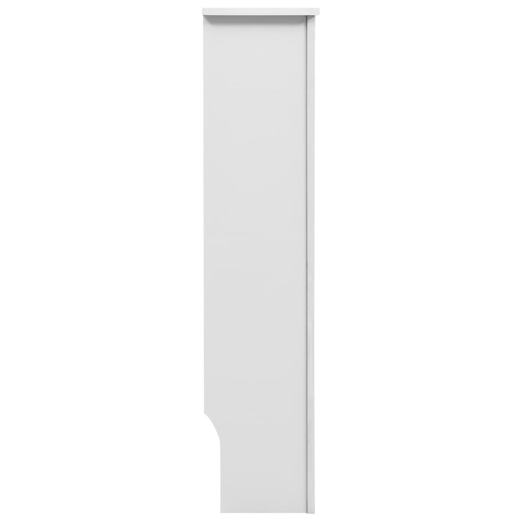 Heizkörperabdeckung Weiß 152x19x81,5 cm MDF