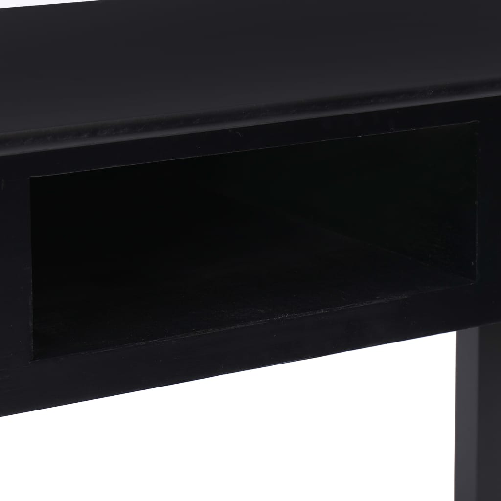 Schreibtisch Schwarz 110×45×76 cm Holz