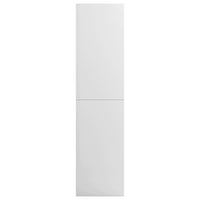 Thumbnail for Kleiderschrank Hochglanz-Weiß 100x50x200 cm Holzwerkstoff