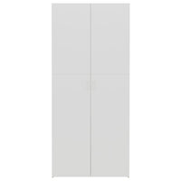 Thumbnail for Schuhschrank Weiß Sonoma-Eiche 80x35,5x180 cm Holzwerkstoff