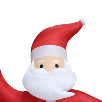 Thumbnail for Aufblasbarer Weihnachtsmann LED IP44 600 cm XXL