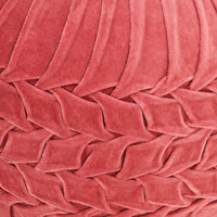Thumbnail for Pouf Baumwollsamt Kittel-Design 40×30 cm Rosa