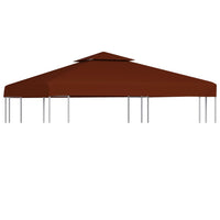 Thumbnail for Pavillon-Dachplane mit Kaminabzug 310 g/m² 3x3 m Terrakotta