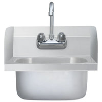 Thumbnail for Gastro-Handwaschbecken mit Wasserhahn Edelstahl