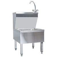 Thumbnail for Gastro-Handwaschbecken mit Wasserhahn Freistehend Edelstahl