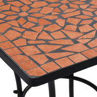 Thumbnail for Mosaik-Bistrotisch Terrakotta 60 cm Keramik